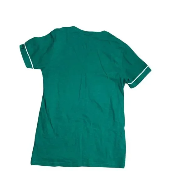 Disney Max Mickey Mouse Basketball T-Shirt Green Sports Graphic Tee Youth 13/14 - Picture 6 of 6